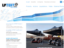 Tablet Screenshot of lptent.ch